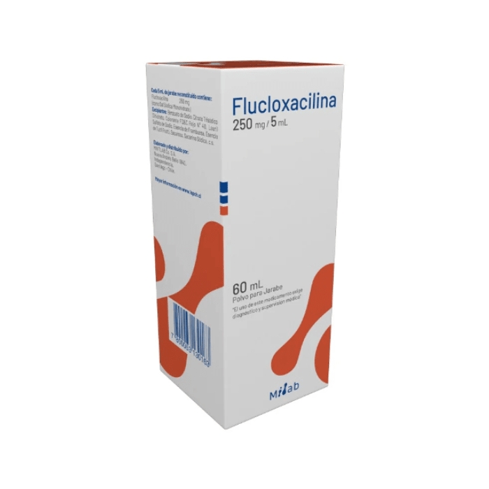 FLUCLOXACILINA 250 MG/ 5 ML 60 ML JBE: imagen 1