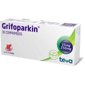 GRIFOPARKIN® 250mg/25mg 30 Comprimidos (LEVODOPA/ CARVIDOPA)