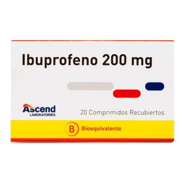 IBUPROFENO 200 mg 20 Comprimidos Recubiertos