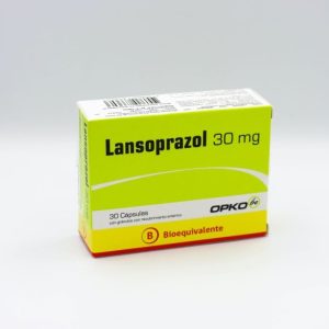 LANSOPRAZOL 30 mg 30 Capsulas