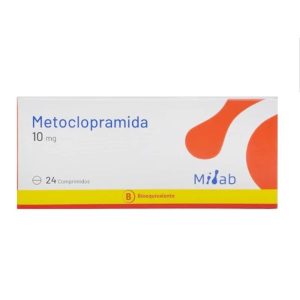 METOCLOPRAMIDA 10 mg 24 Comprimidos