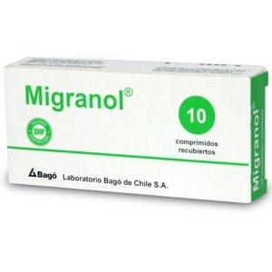 MIGRANOL® 10 Comprimidos Recubiertos (METAMIZOL/ ERGOTAMINA/ CAFEINA)