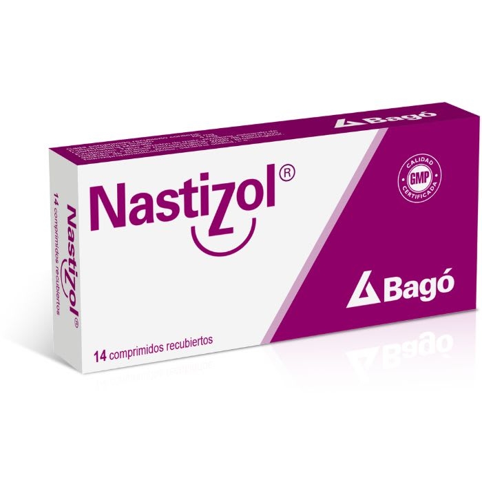NASTIZOL® 14 Comprimidos (PSEUDOEF./ CLORF.): imagen 1