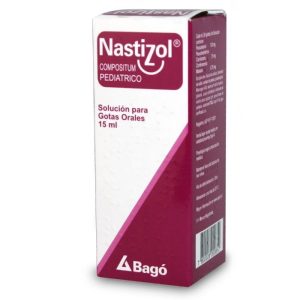 NASTIZOL® COMPOSITUM PEDRIATICO 15 mL Solución para gotas orales (PARAC./ CLORF./ PSEUDOEF.)