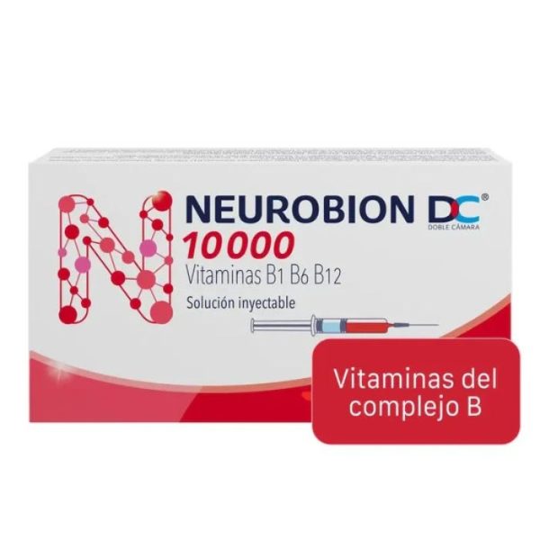NEUROBION® DC  100 MG/ 100 MG/ 10000 MCG 3 JERINGAS(VIT B1-6-12)