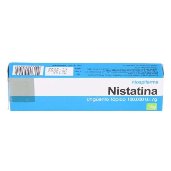 NISTATINA Ungüento Tópico 100.000 U.I / g 15g