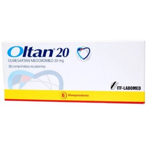 OLTAN® 20 mg 30 Comprimidos Recubiertos (OLMESARTAN)