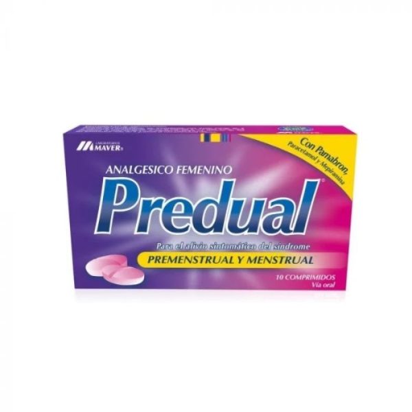 PREDUAL® 10 Comprimidos  (PAMABRON/ MEPIRAMINA/ PARACETAMOL)