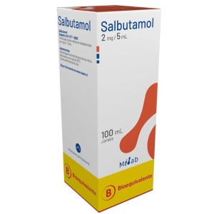 SALBUTAMOL 2 mg / 5 mL Jarabe