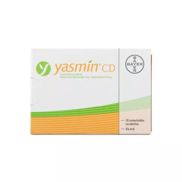YASMIN® CD  28 3 mg/ 0,03 mg Comprimidos Recubiertos (DROSPIRENONA/ ETINILESTRADIOL)