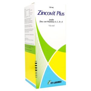ZINCOVIT PLUS 120 mL Jarabe (ZINC + VIT A-C-D-E)