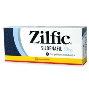 ZILFIC 50 mg 2 Comprimidos Recubiertos (SILDENAFIL)