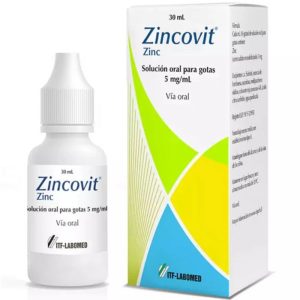 Zincovit® 5mg/mL 30mL Solucion oral para gotas (ZINC)