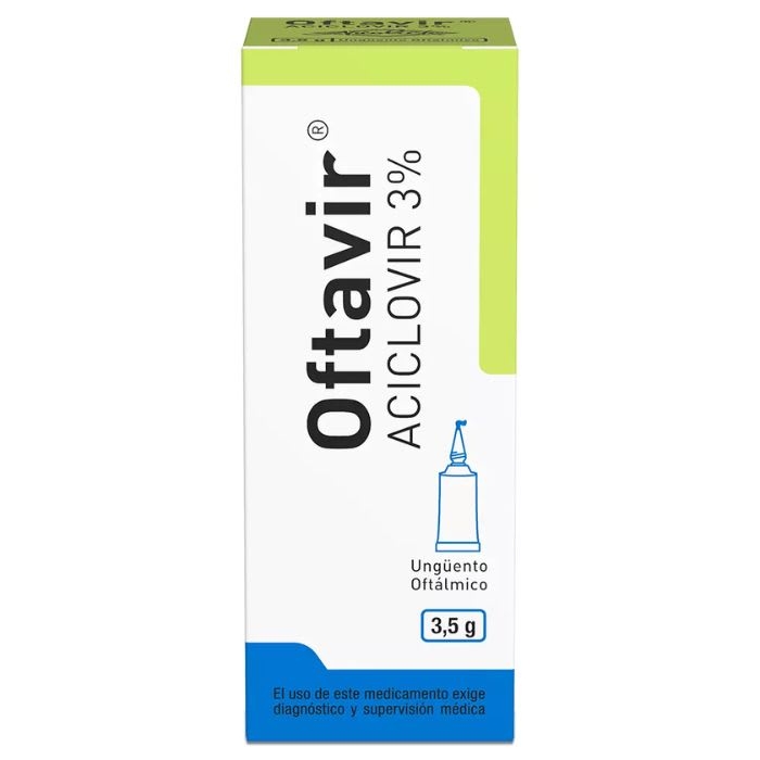 OFTAVIR® 3% 3.5 g Ungüento Oftálmico (ACICLOVIR): imagen 1