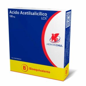 ACIDO ACETILSALICILICO 100mg 100 Comprimidos