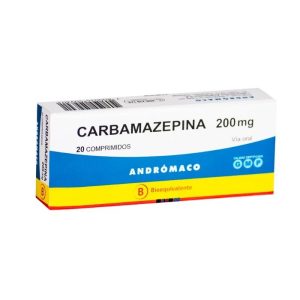 CARBAMAZEPINA 200 mg 20 comprimidos
