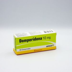 DOMPERIDONA 10 mg 20 Comprimidos