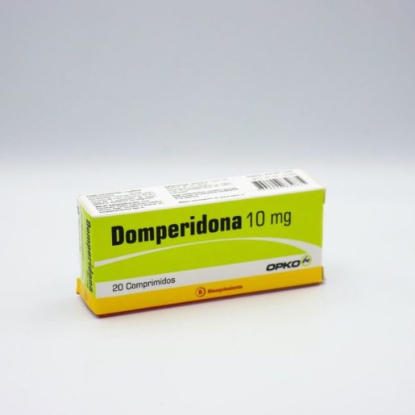DOMPERIDONA 10 mg 20 Comprimidos