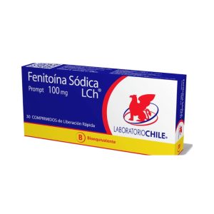 FENITOINA SODICA 100 MG 30 COM
