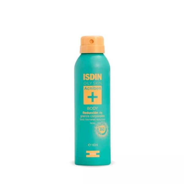 Reduccion de granos corporales Acniben Teen Skin body spray 150 ml