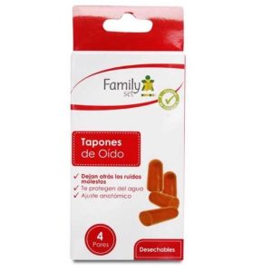 Tapones de oído x 4 pares (Family Set)