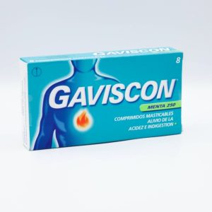 Gaviscon x 8 comprimidos masticables sabor Menta (Reckitt)