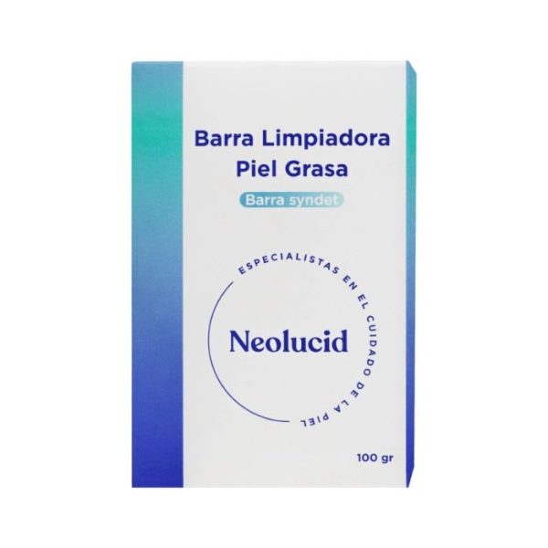 Neolucid barra limpiadora para rostro y cuerpo 100 g.