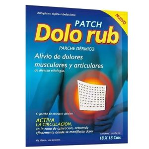 DOLORUB® Parche Dérmico Analgésico y Rubefaciente 1 parche 18x13cm