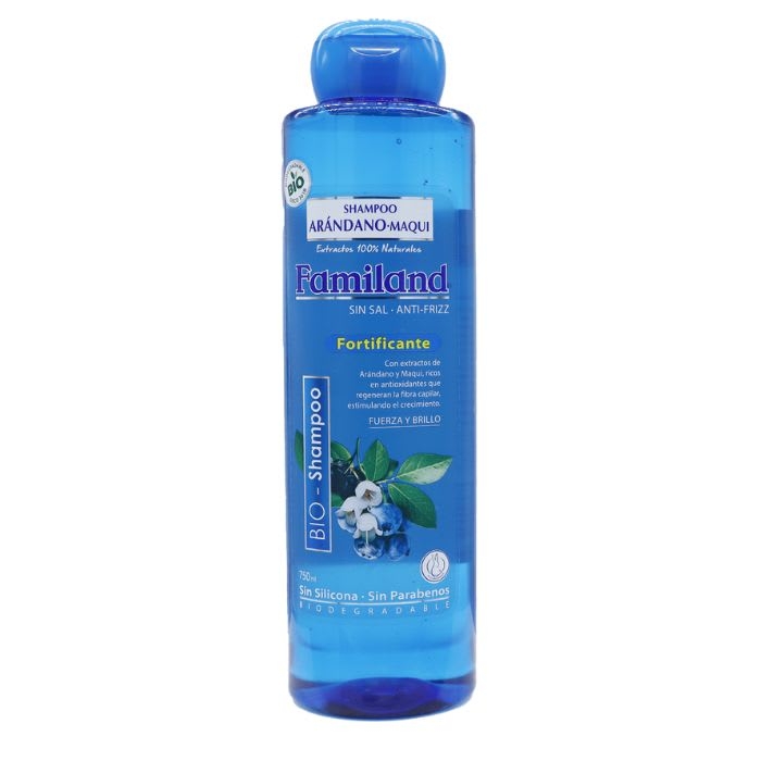 Shampoo Familand AntiFrizz sin sal 750 mL: imagen 1