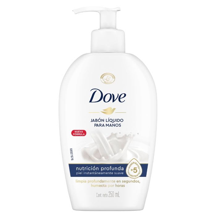 Jabon Liquido Dove 250 mL: imagen 1