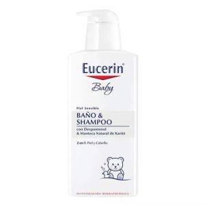 Eucerin Baby baño shampoo x 400 ml.