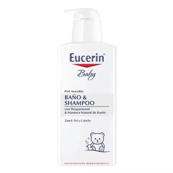 Eucerin Baby baño shampoo x 400 ml.