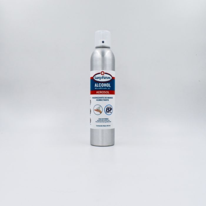 SanyFarm Alcohol Aerosol Microfiltrado 70° 350 mL: imagen 1