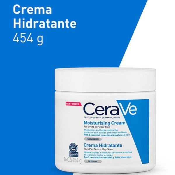 CeraVe Hidratante Crema Piel Seca 454 g