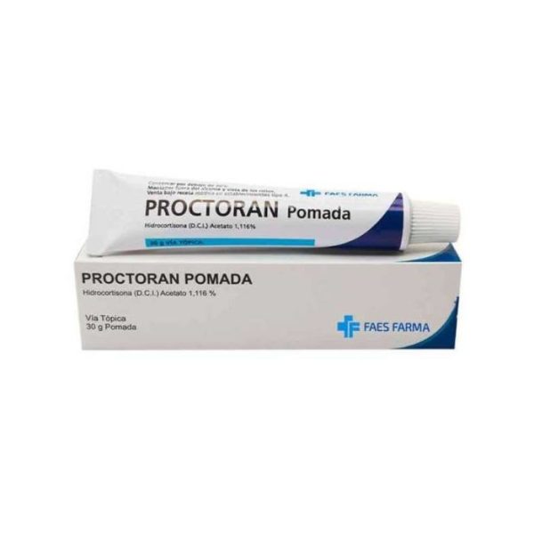 PROCTORAN® POMADA 30g (HIDROCORTISONA 1.116%)