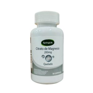 CITRATO DE MAGNESIO Quelado 200mg 60 Caps.