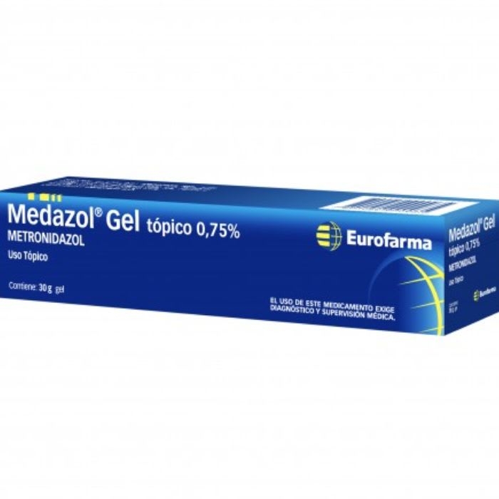 MEDAZOL® GEL TOPICO 0.75 % 30g (METRONIDAZOL): imagen 1