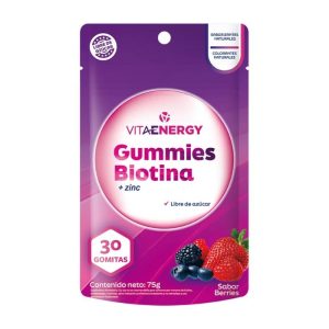 GUMMIES BIOTINA + ZINC 30 gomitas