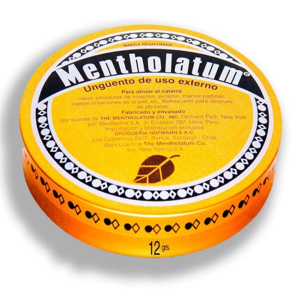 Mentholatum Lata Mentol 1.35% Unguento 12 gr