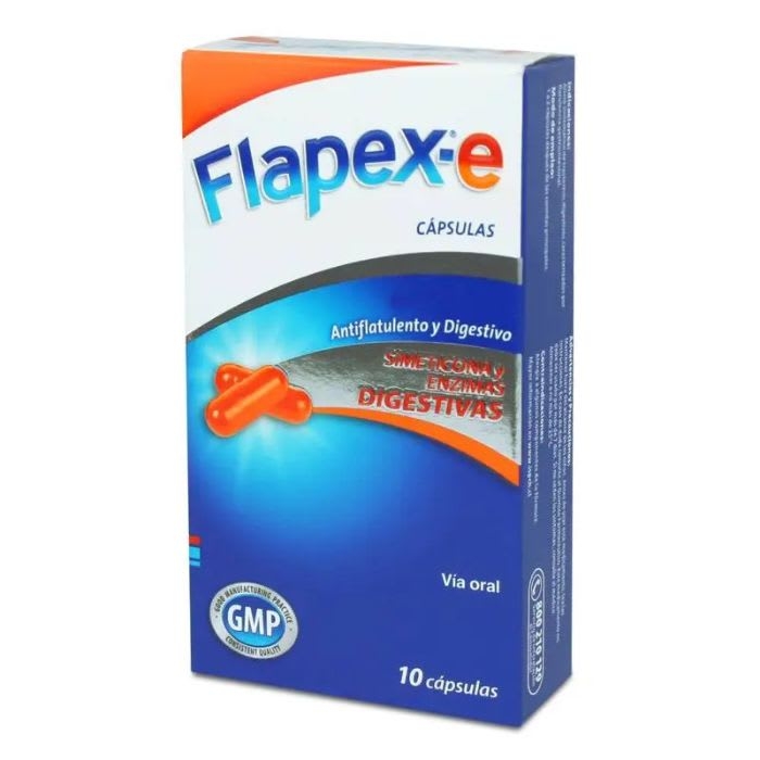 FLAPEX® (SIMETICONA/ PANCREATINA/ BILIS/ PEPSINA): imagen 1
