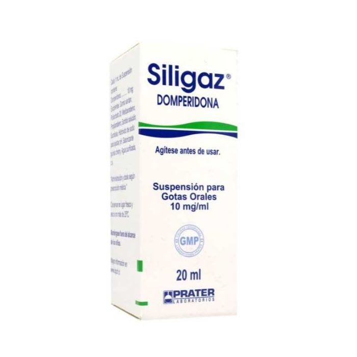 SILIGAZ® (DOMPERIDONA)10 mg/mL 20mL Suspensión para gotas orales: imagen 1