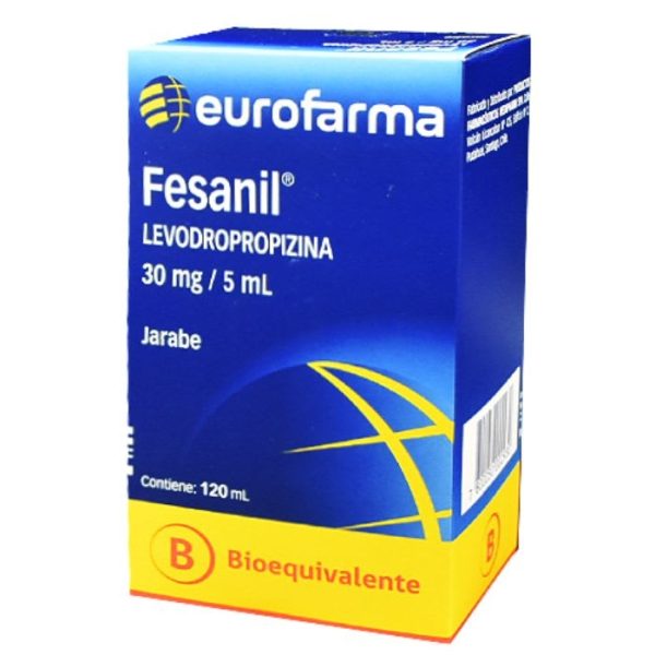 FESANIL® 30 mg / 5 mL 120 mL Jarabe (LEVODROPROPIZINA)