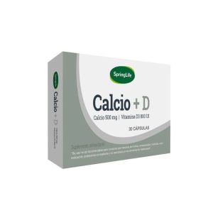 CALCIO + D3 500mg/800U.I 30 Capsulas