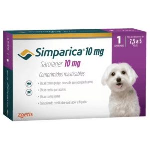SIMPARICA 2,5 A 5 KILOS