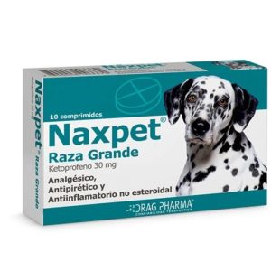 NAXPET® RAZA GRANDE 30 mg 10 Comprimidos (KETOPROFENO)