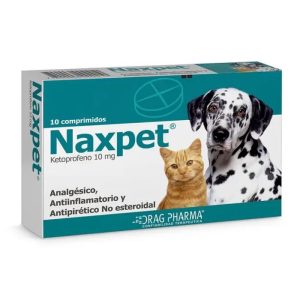 NAXPET 10 MG 10 COM (KETOPROFENO)