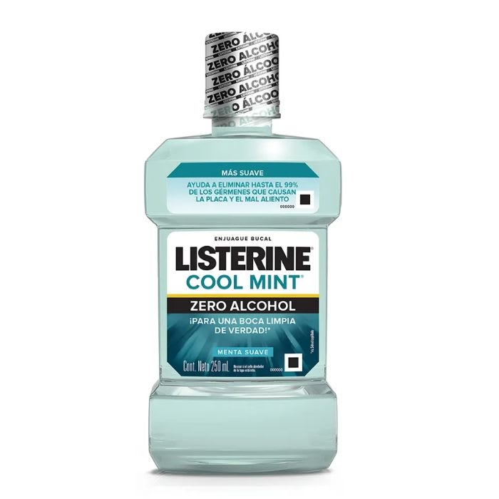 Enjuague Bucal LISTERINE COOL MINT frescura suave 250 mL: imagen 1