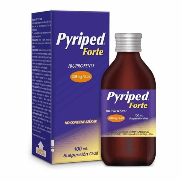 PYRIPED® FORTE 200mg/5mL 100 mL Suspensión Oral (IBUPROFENO)