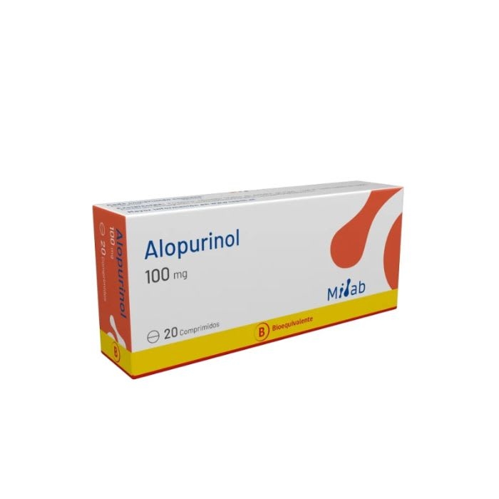 ALOPURINOL 100 mg 20 Comprimidos: imagen 1