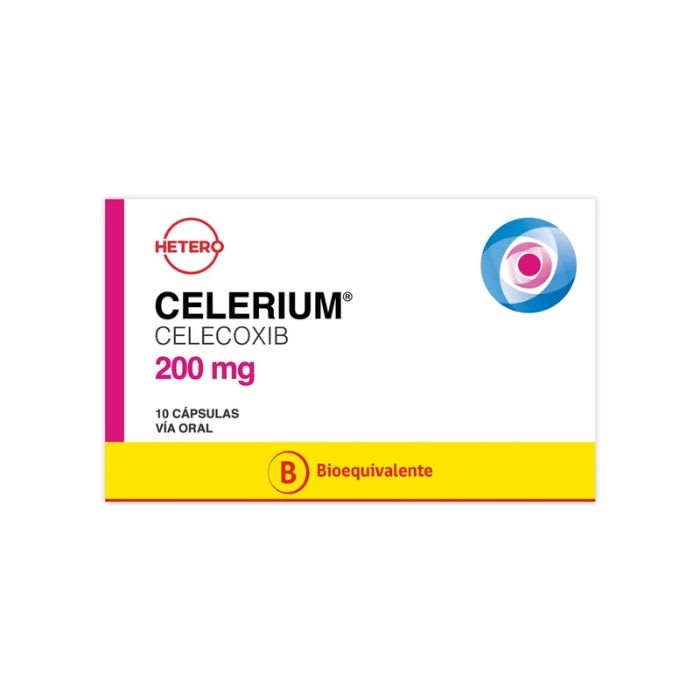 CELERIUM® 200 mg 10 Capsulas (CELECOXIB): imagen 1